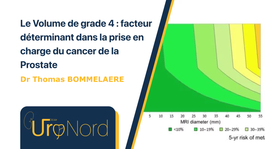 Volume de Grade 4 Le volume de grade 4 est un facteur déterminant dans le cancer de la prostate. Le Dr BOMMELAERE l'évalue grâce aux biopsies ciblées